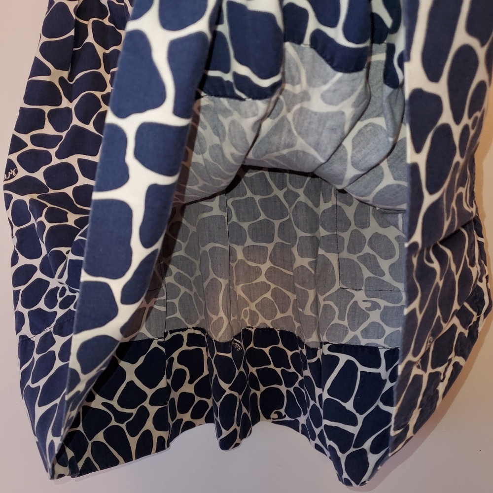 26) LILLY PULITZER  Giraffe print skirt with pockets Sz. 2 - Picture 4 of 6
